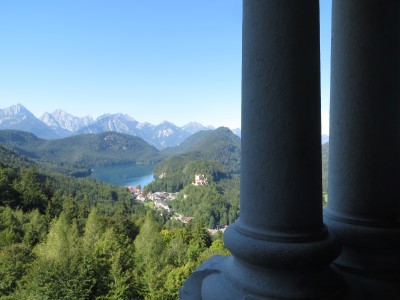 Alpsee-Ausblick vom Schloss Neuschwanstein