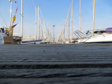 Steg im Yachthafen Heiligenhafen